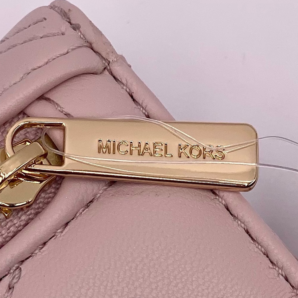 Michael Kors Large Trifold Wallet Pink - Picture 7 of 12